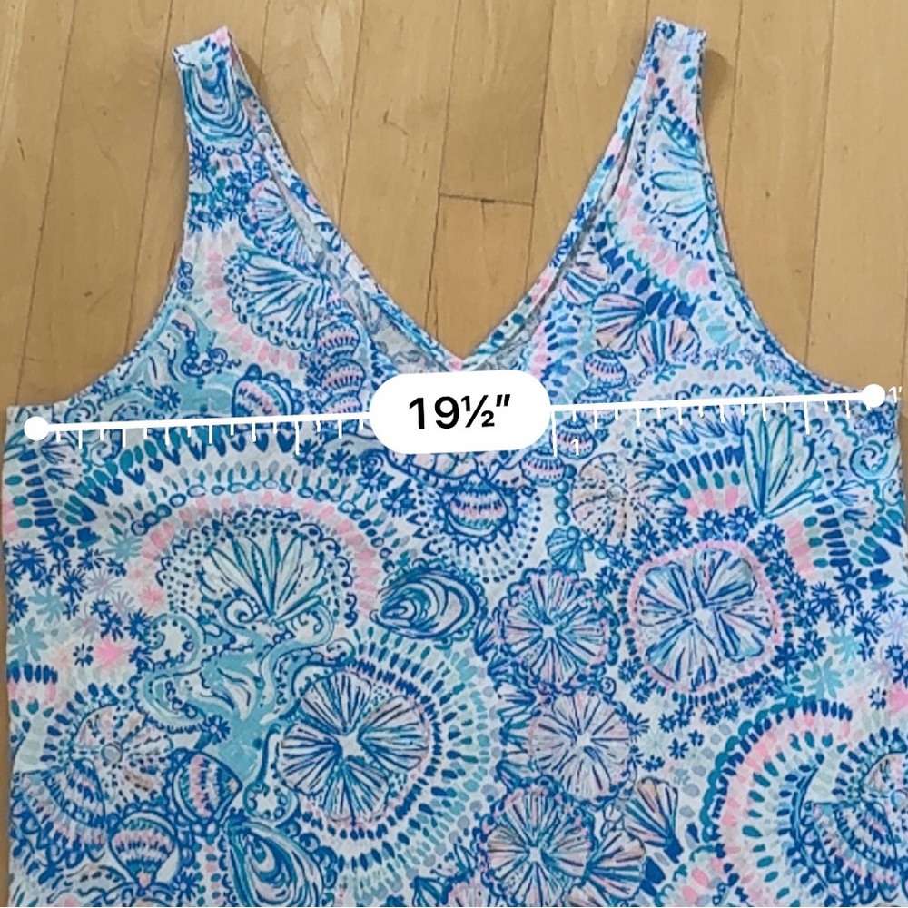 Lily Pulitzer Florin Linen Dress - Size Large - Picture 10 of 10